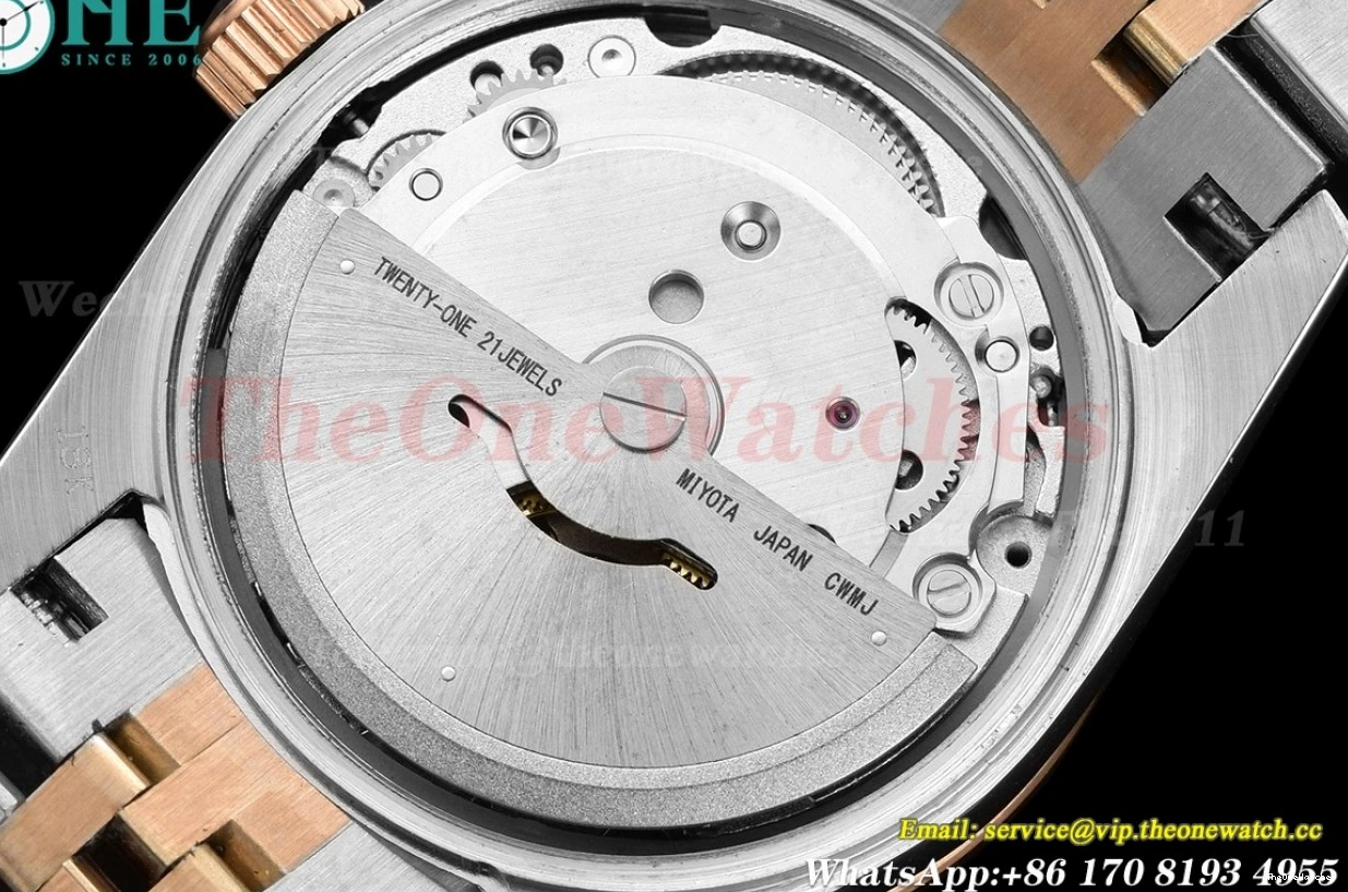 28mm SS RG Datejust MY8215 GDF Rmn Grey 0511
